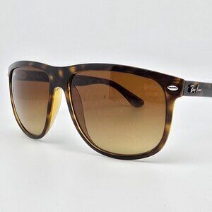 Ray-Ban RB4147 710/57 Boyfriend Havana Frame Brown Gradient Lens Sunglasses 60mm